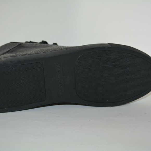 NWT BALENCIAGA MENS HITOP PYTHON LEATHER SNEAKERS US 15 EU 48 - Picture 8 of 9